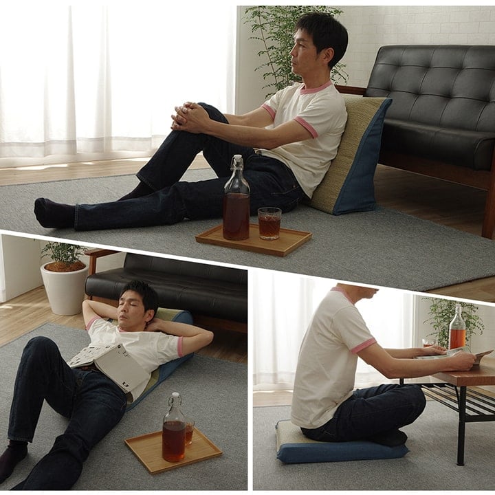 クッション 寛ぎ 寄りかかり BL 50X60 60×50×H20cm 日用品 消臭 湿度を整える