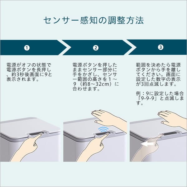 縦開き10L自動開閉ゴミ箱 自動開閉ゴミ箱 ダストボックス 縦開き プラスチック センサー感知 軽量