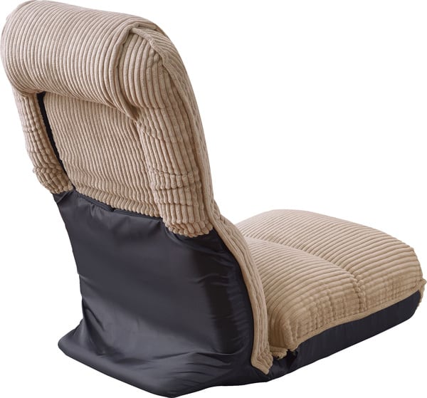 4WAYハイバックフロアチェア 幅47×奥行70×高さ18cm チェア ダイニングチェア 回転チェア