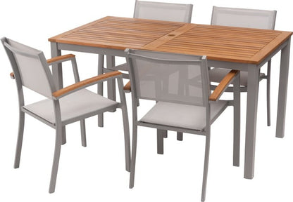 オリー 幅55×奥行57.5×高さ85cm ダイニングチェア デザインチェア 回転チェア スタッキング 完成品 天然木