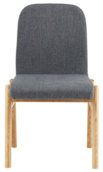 ダイニングチェア 幅53×奥行60×高さ85cm ダイニング家具 完成品 組立不要 ダークグレー