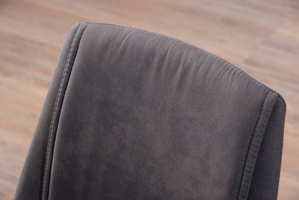 ダイニングチェア ラルジュ 幅47×奥行49×高さ86cm ダイニング家具 ダークグレー スチール