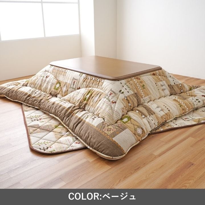掛敷セット アムル BE205X205 205×205cm こたつ こたつテーブル こたつセット