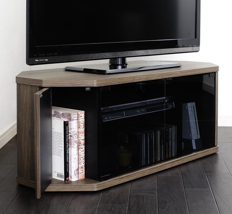 テレビ台 薄型コーナーロータイプテレビボード Venus ベヌス スモールタイプ 大容量