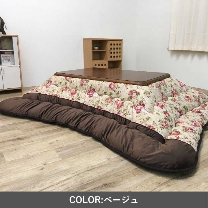 掛布団 フロール BE205X205 205×205cm こたつ こたつテーブル こたつセット