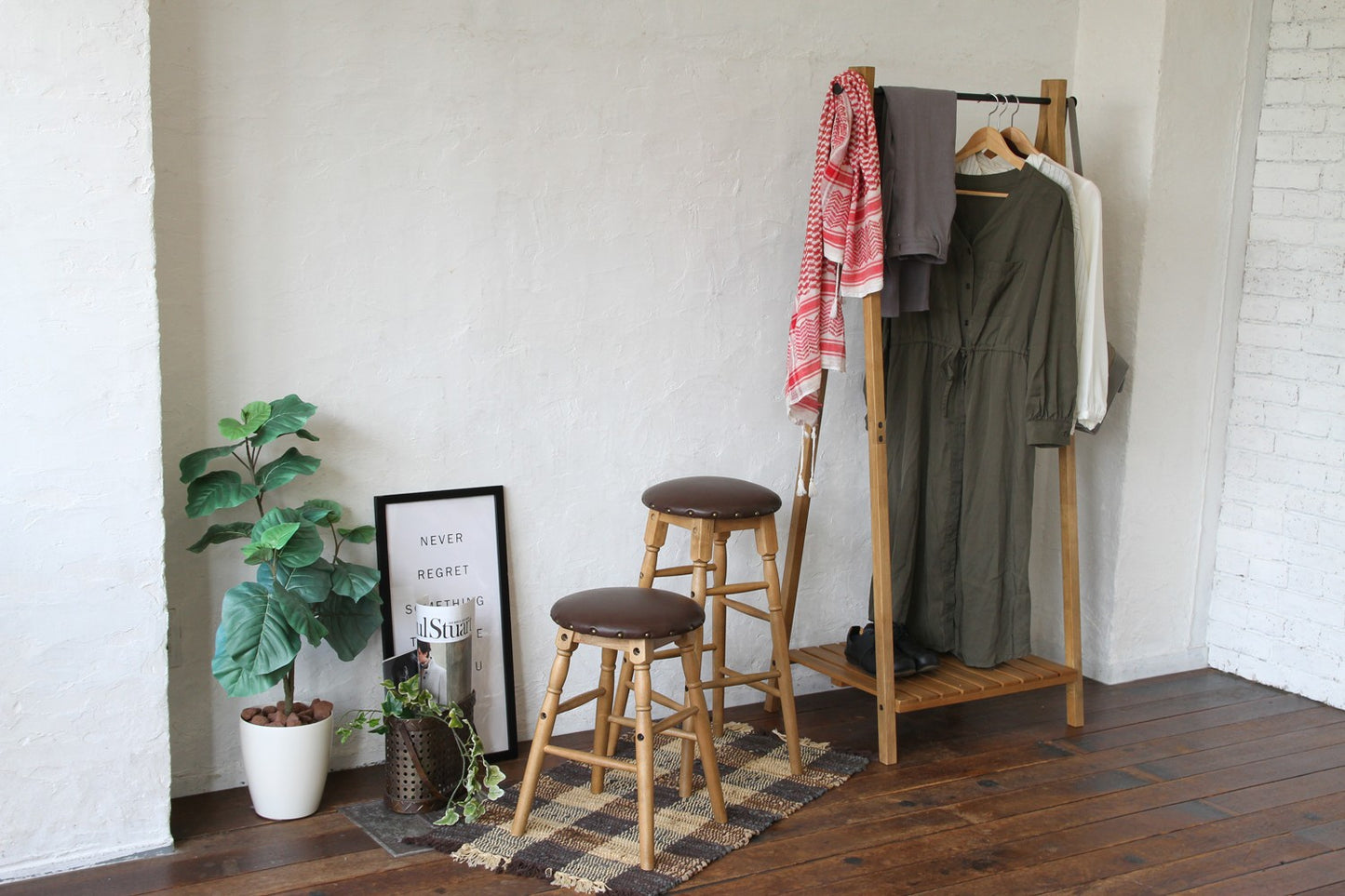スツール Rasic Low Stool オットマン 腰掛け