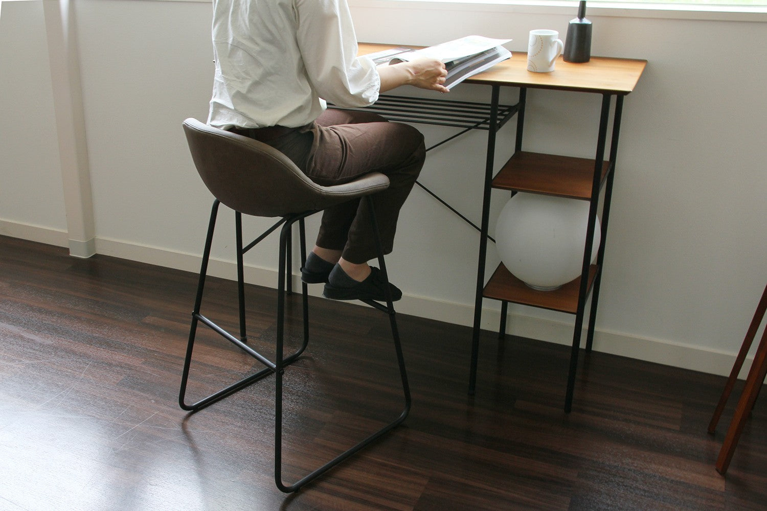 スツール Cheri Bar Stool オットマン 腰掛け
