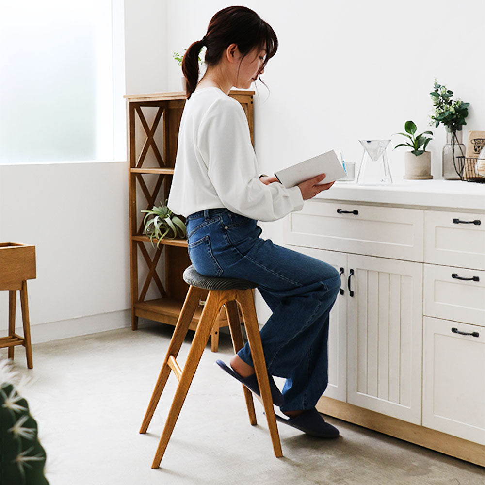 スツール Folding Stool butler- オットマン 腰掛け