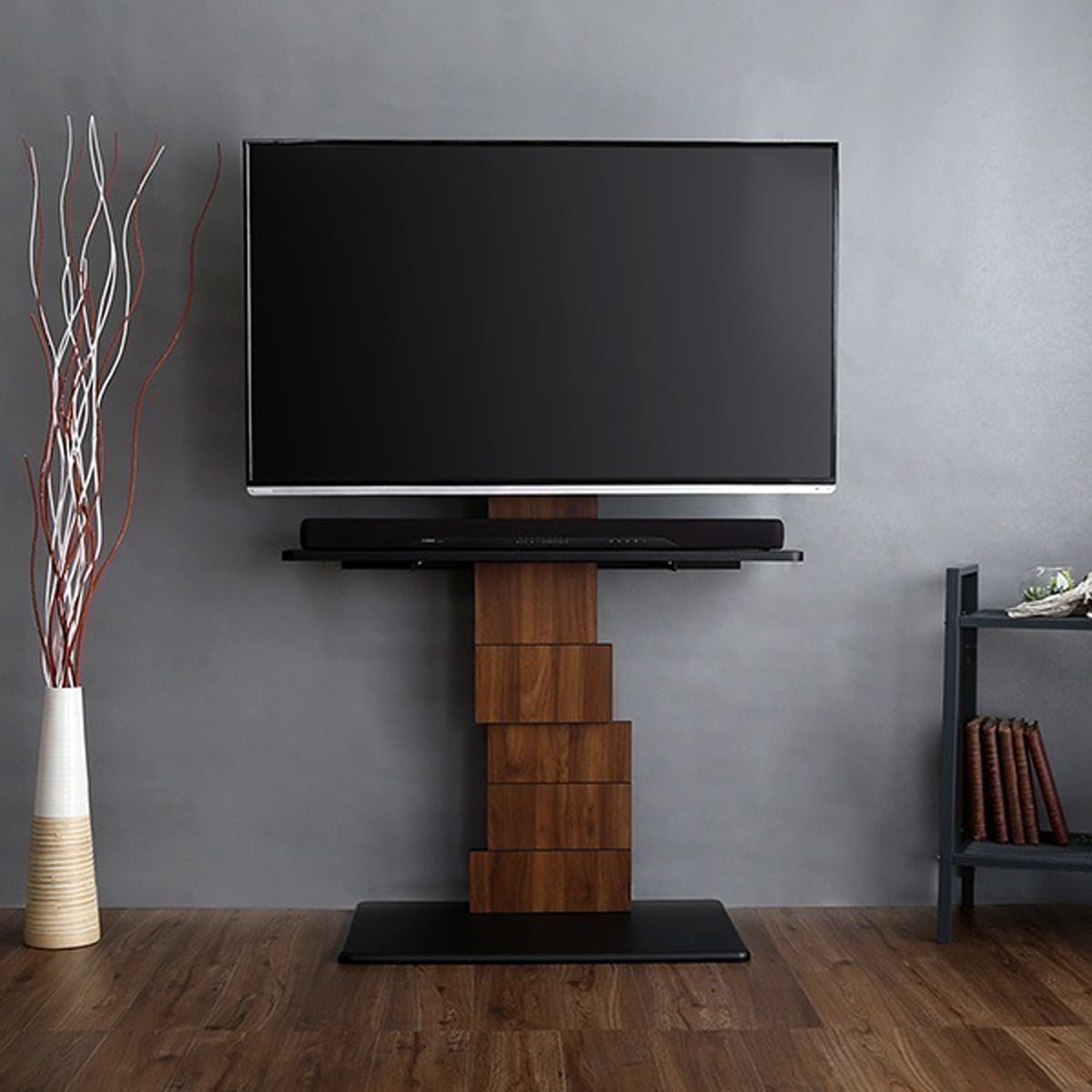 デザインテレビスタンド ハイスイングタイプ 専用棚 SET 家具 デザインスタンド アート おしゃれ
