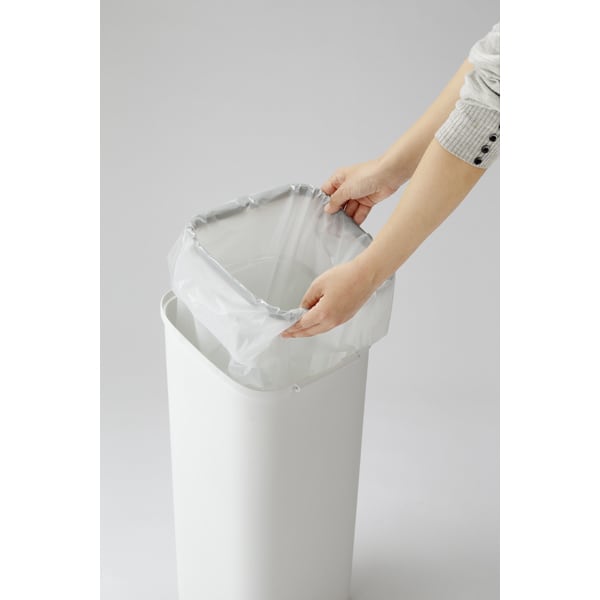 スムース ダストボックス 幅30.4×奥行22.8×高さ53.8cm 日用品 完成品 組立不要