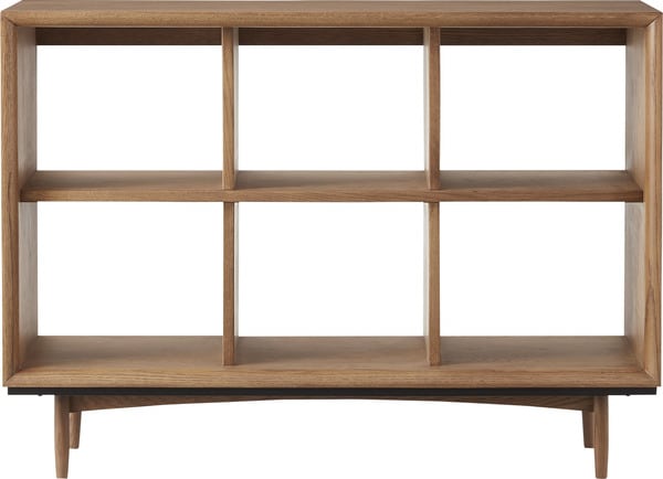 ストレージ オープンシェルフ 幅100×奥行34×高さ72cm リビング収納 ブラウン ナチュラル