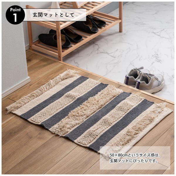 ラグ & マット ラグマット カーペット 絨毯 完成品 組立不要 TTR-203B