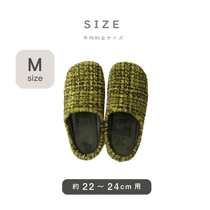 ルームシューズ ノート シューズ M BE 22-24cm 玄関収納 室内履き シューズラック