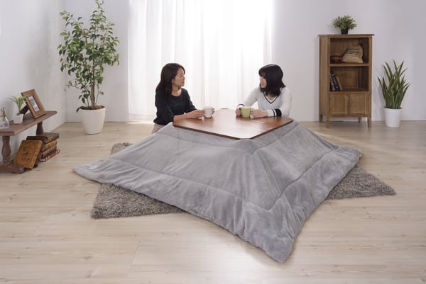 薄掛コタツ布団 正方形 こたつ こたつテーブル こたつセット コタツ 完成品 組立不要 布団 全2色
