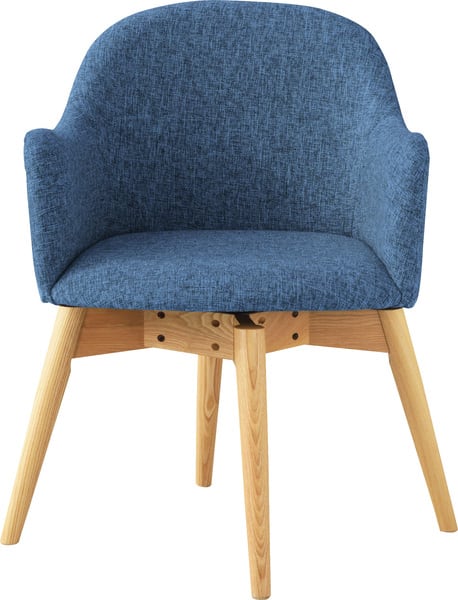 ダイニングチェア カラメリ 回転式チェア 幅50×奥行55×高さ73cm ダイニング家具 北欧 椅子