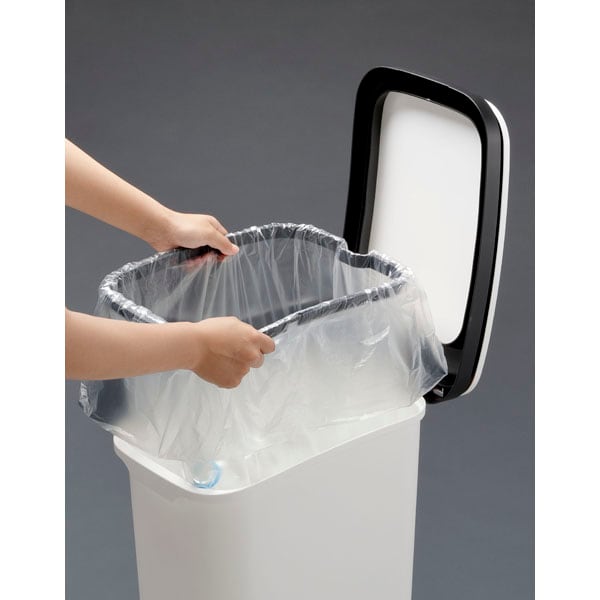 スムース ペダルダストボックス31L 幅25.5×奥行40.3×高さ58.8cm 日用品 完成品
