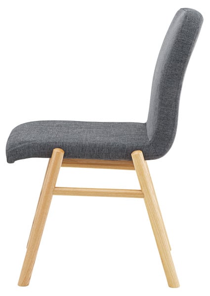 ダイニングチェア 幅53×奥行60×高さ85cm ダイニング家具 完成品 組立不要 ダークグレー