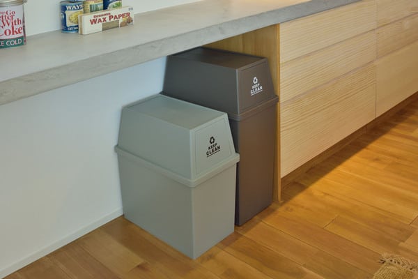 ダストボックス スタッキングペール45L スリム 幅28×奥行45×高さ67cm 日用品 キング