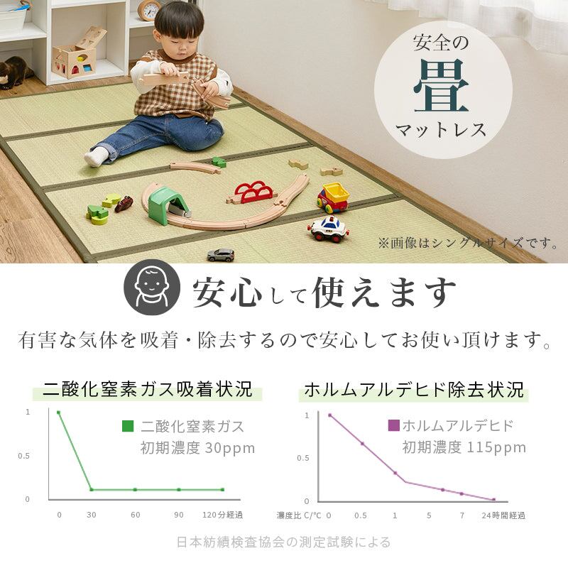 ベッド 畳ダブルベッド ベッドフレーム すのこベッド 幅150×奥行210cm 天然木