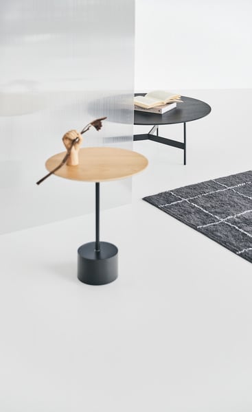 ラウンドテーブル 幅78×奥行78×高さ33.5cm テーブル ローテーブル センターテーブル 木製