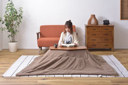 コタツ 幅80×奥行50×高さ36.5cm こたつテーブル こたつセット コタツテーブル ライトブラウン 天然木