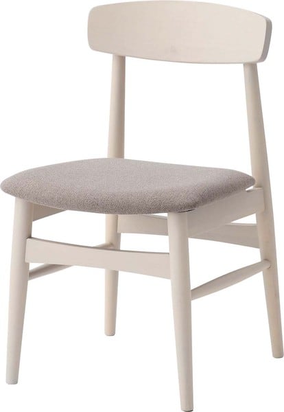 ダイニングチェア 幅44×奥行48×高さ75cm ダイニング家具 完成品 組立不要 ベージュ グレー