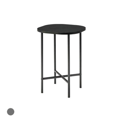 サイドテーブル 幅40×奥行40×高さ56.5cm ベージュ ブラック 全2色 スチール