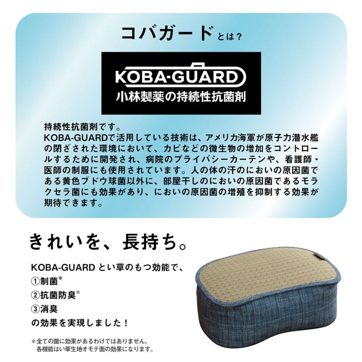 クリア スマホクッション BL 30X40 30×40×15cm 日用品 抗菌 ブルー オレンジ