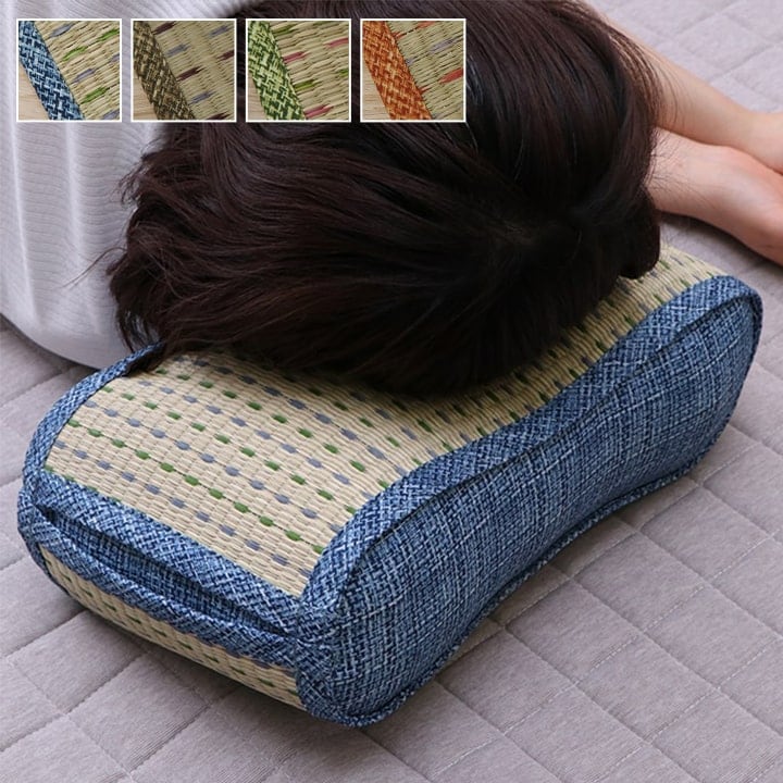 腰当 クリア フィット BL 20X38 38×20cm 日用品 抗菌 ブルー グリーン クッション