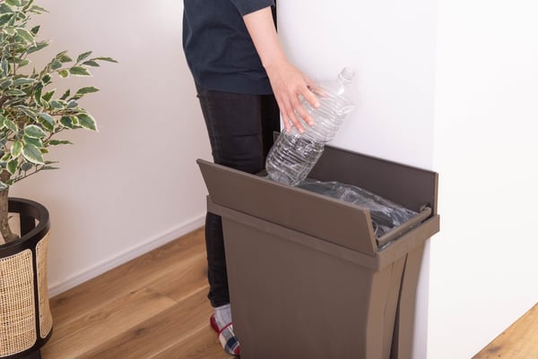 ダストボックス バタフライペダルペール 32L 幅22.8×奥行48×高さ48.5cm 日用品