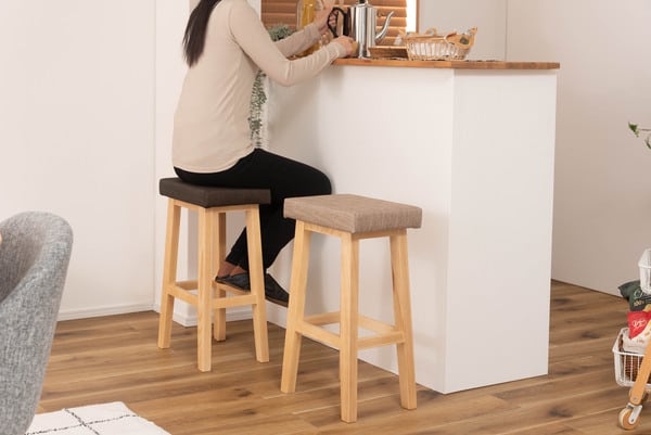 ダイニングチェア バンビ ハイスツール 幅36×奥行26×高さ60cm ダイニング家具 完成品