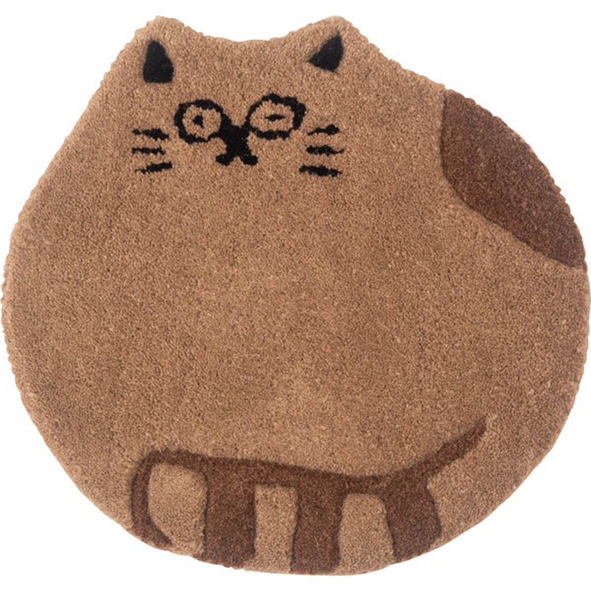 アニマルシートクッション ベアー 幅40×奥行40×高さ1.8cm 日用品 完成品 組立不要 オウル