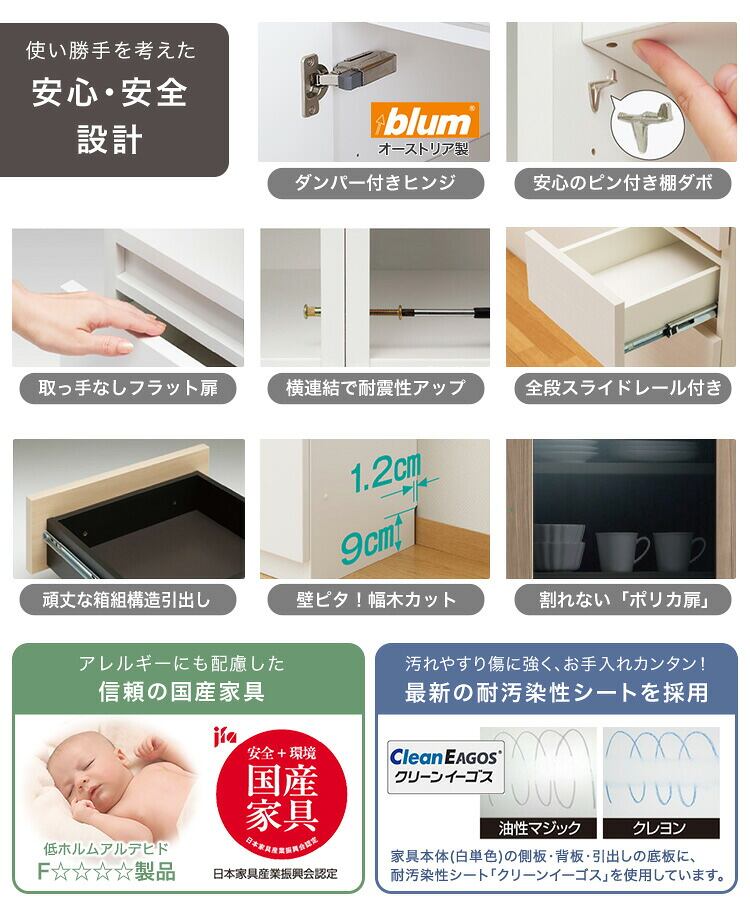 ラック セミオーダーカウンター下収納ぴったりくん 幅80cm×奥行35cm (ポリカタイプ グレイ) キッチン収納