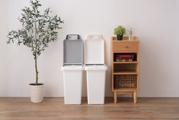 ダストボックス 抗菌ペール 防臭 45JS 幅34.1×奥行47.1×高さ59.2cm 日用品 抗菌