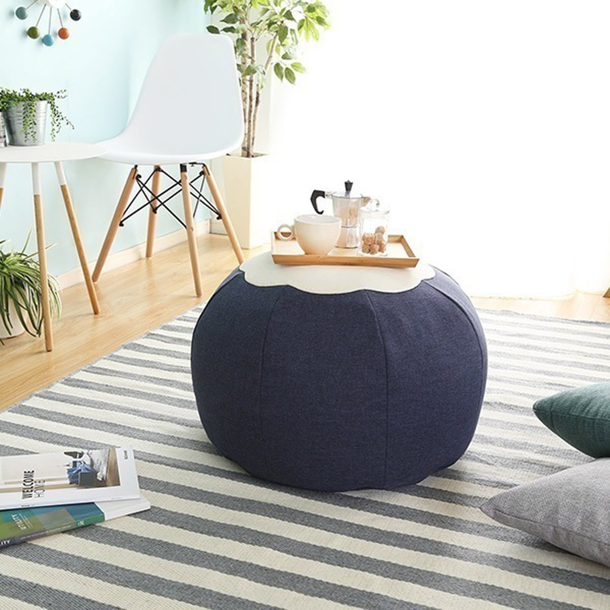 ソファ かわいいお花型ビーズクッション お部屋に合わせて選べる7色 インテリア 寝具 クッション
