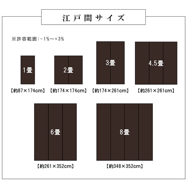ラグ ウィード 江戸間3畳 BK 174X261 174×261cm ラグマット カーペット 絨毯