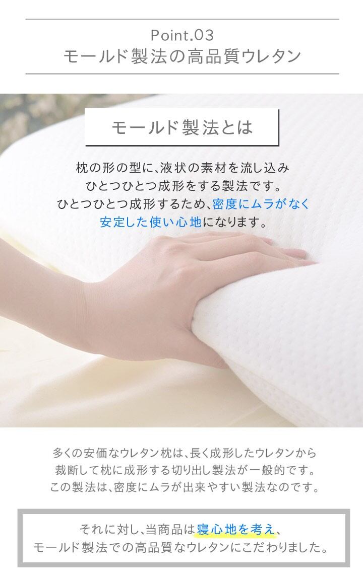 枕 グッスリ50X30LSP-0061 50×30cm 低反発 抗菌 消臭 寝具