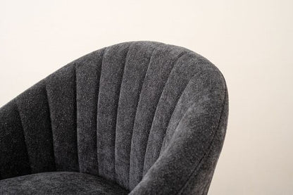 ダイニングチェア ハイチェア 幅50×奥行51×高さ89cm ダイニング家具 ダークグレー スチール