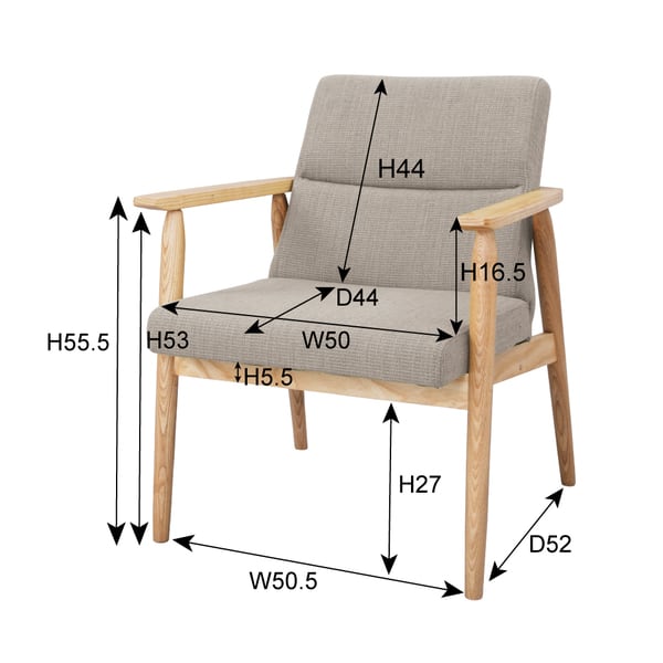 ダイニングチェア リズ チェア 幅63×奥行70×高さ80cm 北欧