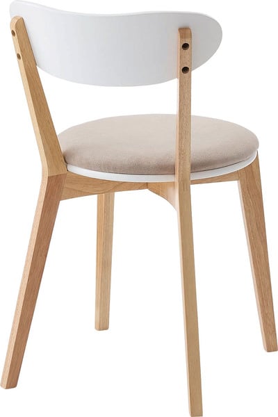 ダイニングチェア 幅47×奥行55×高さ75cm ダイニング家具 ベージュ グレー ダイニングセット