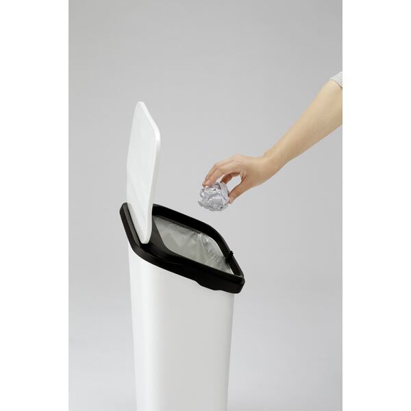 スムース ダストボックス 日用品 完成品 組立不要 幅30.4×奥行22.8×高さ53.8cm