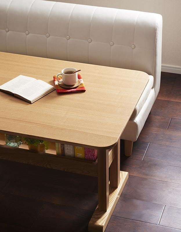 ダイニングセット モダン・リビングダイニングセット Cifra チフラ ダイニングテーブル W130 天然木