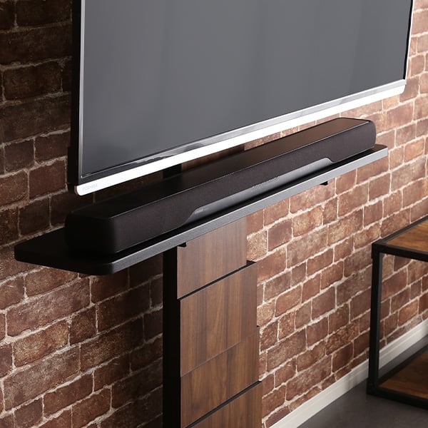 デザインテレビスタンド サウンドバー専用棚 壁寄せテレビスタンド サウンドバー 幅100 部品