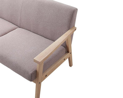 ソファー 木肘北欧ソファ Herttoniemi ヘルトニエミ 1P ローソファー