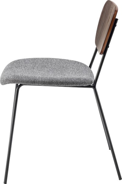 ダイニングチェア 幅48×奥行55×高さ75cm ダイニング家具 完成品 全2色 スチール