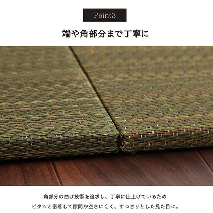 置き畳 美畳 半畳 GN 70X70 70×70cm ラグマット カーペット ラグ 絨毯 抗菌 消臭