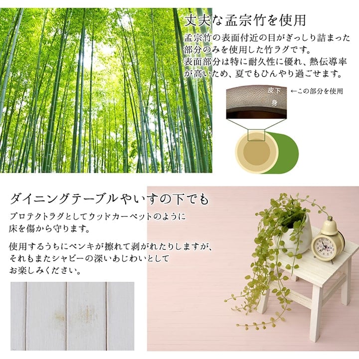 ダイニングカーペット シャビー 一畳 GN 85X130 85×130cm ダイニング家具