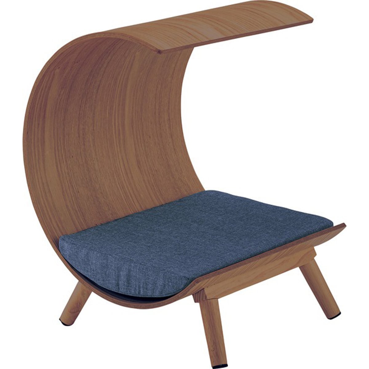 ペットベッド 幅41×奥行40×高さ53.5cm ベッド すのこベッド パイプベッド ベット ペット