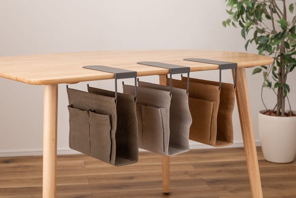 ハンギング収納バッグ 幅10×奥行33.5×高さ32cm リビング収納 完成品 組立不要 吊り下げ
