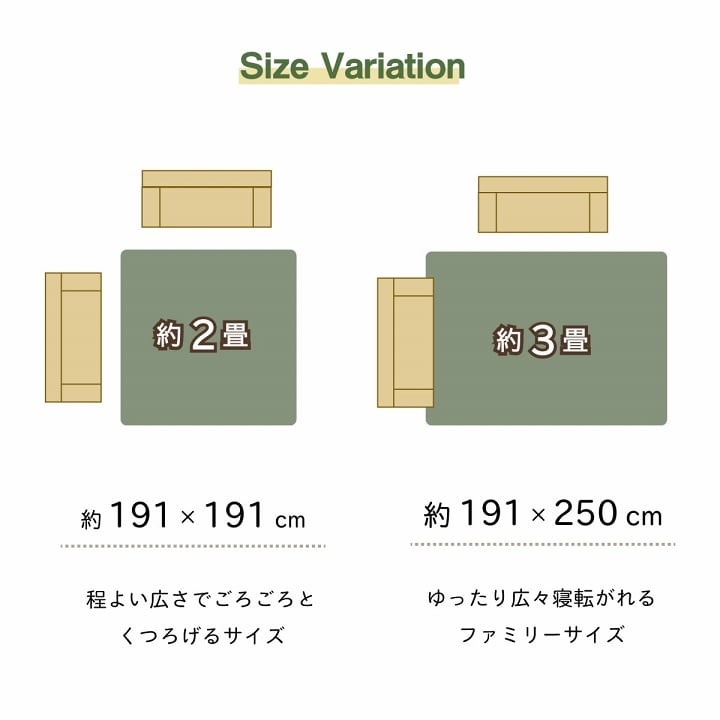 ラグ NSセレス 長方形 GN 191X250 191×250cm ラグマット カーペット 絨毯
